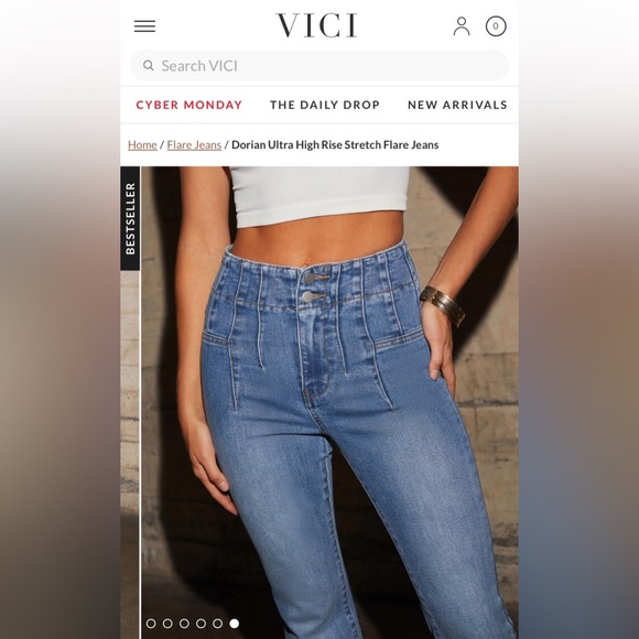 VICI High rise flare jeans - Picture 5 of 5